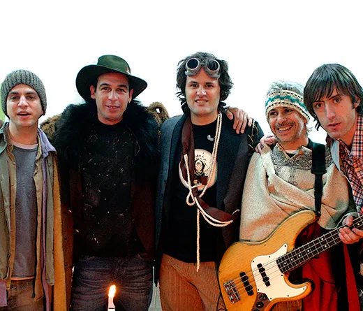 Una de las bandas invitadas: Los Piojos.